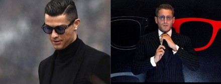 Lapo Elkann-Cristiano Ronaldo accordo globale per una nuova serie di occhiali 